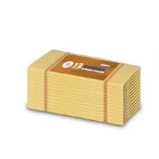 Pano Pó Flanela Amarelo 36x36cm - Pack de 12 | Loja BluePixel