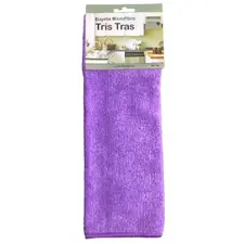 Pano de Microfibras Roxo 30x40cm - Limpeza Eficiente | BluePixel.pt