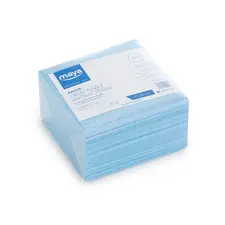 Pano Antibacteriano Descartável 35x38cm 80g Azul Pack 50un - Loja BluePixel