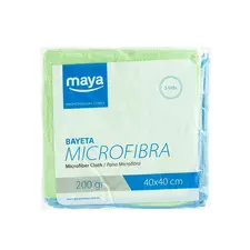 Pano Microfibra Terry 40x40cm Verde Pack 5un - Alta Qualidade na BluePixel.pt