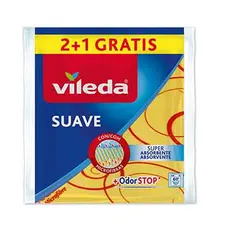 Pano Multiusos 35x40cm Amarelo Suave Vileda - Oferta 2+1 Grátis | bluepixel.pt