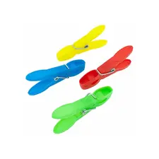 Molas para Roupa em Plástico Cores Sortidas - Pack 60 unidades | Loja BluePixel