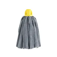 Recarga Esfregona Max Pro Tiras Cinza com Rosca Amarela | Loja BluePixel