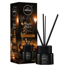 Ambientador Sticks Aroma Home Black S. Magic Place 100ml | Perfume Duradouro para o Seu Espaço