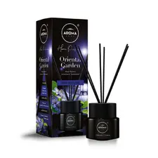 Ambientador Sticks Aroma Home Black S. Oriental Garden 100ml | Perfume Duradouro para Casa