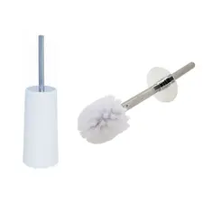 Conjunto Sanitário Sibila Branco 343 - Copo + Piaçaba para WC | Loja BluePixel