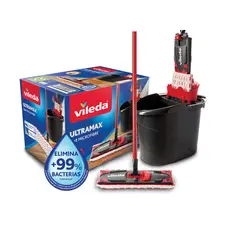 Balde e Mopa Ultramax Vileda 476 com Espremedor | Limpeza Fácil e Rápida