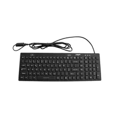 Teclado Silicone Higienizável USB-A Preto - Marca 286 | Loja BluePixel