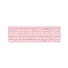 Teclado Wireless E9700M Ultra-Slim Rosa - Marca 383 | Loja BluePixel