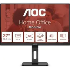 Monitor Profissional AOC 27E3QAF 27'' Full HD Ajustável em Altura - Preto | bluepixel.pt