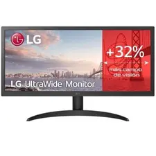 Monitor Profissional Ultrapanorâmico LG UltraWide 26WQ500-B 25.7'' WFHD - Loja BluePixel