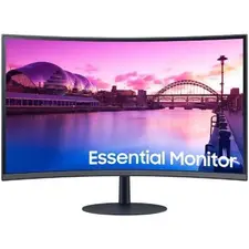 Monitor Profissional Curvo Samsung Essential S3 S39C S32C390EAU 32'' Full HD Preto - Loja BluePixel