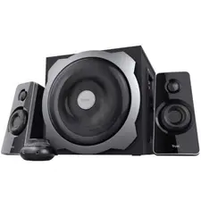 Trust Tytan 2.1 Subwoofer Speaker Set Preto | Sistema de Som Potente para Computador