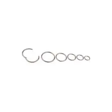 Argolas Dobradiça Niqueladas 32mm Nº3 - Pack de 20 unidades | Loja BluePixel