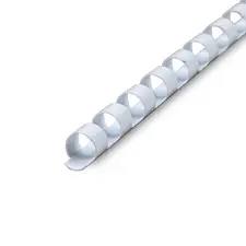 Argolas PVC Encadernar 10mm Branco - Pack de 100 | BluePixel