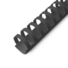 Argolas PVC Encadernar 19mm Preto - 165 Folhas - Pack de 100 | Loja BluePixel