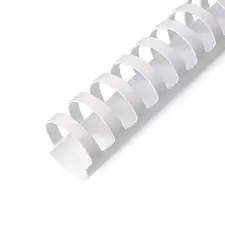 Argolas PVC Encadernar 22mm Branco - 195 Folhas - Pack 100 | Loja BluePixel