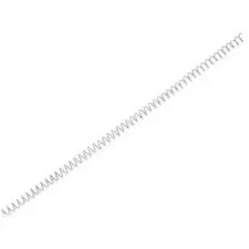 Argolas Espiral Metálicas 12mm Prata Passo 5:1 - 100 Unidades | bluepixel.pt