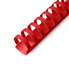 Argolas PVC Encadernar 18mm Vermelhas - 140 Folhas | Marca 320 | BluePixel.pt