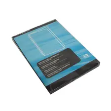Capa de Encadernação A4 em Couro Preto 300g - Pack de 50 unidades | Loja BluePixel