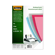 Encadernações de Acetato Cristal A4 150 Microns - Pack de 100 | Marca 217