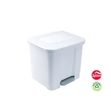 Contentor 35L com Pedal Branco - Marca 359 | Loja BluePixel