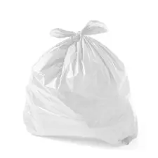 Sacos de Lixo 50L 60x80cm 22my Branco - Alta Qualidade | BluePixel