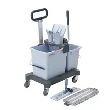 Balde 25L Kit Doble Cinza Vileda Professional | Equipamento de Limpeza Profissional
