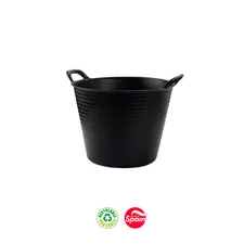 Cesto Flexível 25L Preto - Marca 359 | Organização e Armazenamento Prático