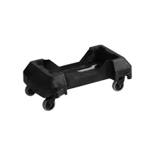 Plataforma Rolante SlimJim 401 Resina Preta | Equipamento Industrial de Alta Qualidade