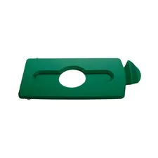 Tampa Slim Jim 401 para Kit de Reciclagem de Garrafas e Latas Verde | Loja BluePixel
