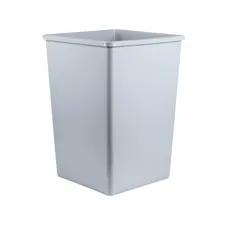 Contentor 132,5L Resina Quadrado Sem Tampa Cinza | Loja BluePixel