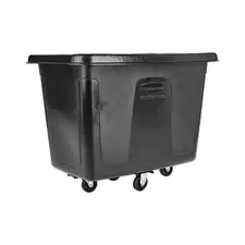 Contentor de 300L em Polietileno Preto Retangular - Marca 401 | Loja BluePixel