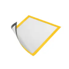 Moldura Magnética A4 Duraframe Amarelo 4869-04 - Pack de 5 unidades | Loja online bluepixel.pt