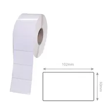 Etiquetas térmicas 50x102x25mm marca 320 - 2000 unidades | Loja BluePixel