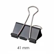 Molas para Papéis 41mm Cx 12un - Marca 320 | Organização e Arquivamento