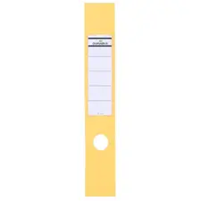 Etiquetas Adesivas 060x390mm Lombada L60 Amarelo - Pack de 10 | Marca 193