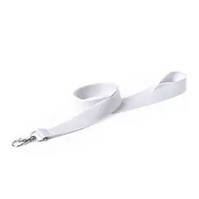 Fita Multiusos Pescoço Branco 2x50cm | Acessórios para Eventos e Promoções | bluepixel.pt