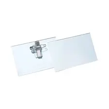 Porta Nomes Horizontal 90x54mm 193 com Alfinete e Mola | Loja BluePixel