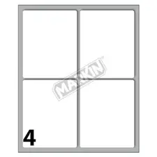 Etiquetas adesivas 070x056mm marca 297 modelo Etiquetas 070x056mm 10Fls A5 Cod 47 Markin | Bluepixel.pt