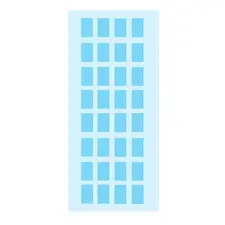 Etiquetas Herma 012x018mm Azul Claro - Pacote com 5 Folhas | BluePixel.pt