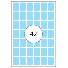 Etiquetas Herma 016x022mm Azul Claro 2383 - Pack de 1344 unidades | bluepixel.pt