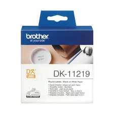 Etiquetas Circulares Pré-Cortadas Papel Térmico 12mm - 1200un - Marca 32 | Loja BluePixel
