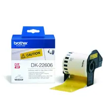 Rolo de Película Plástica Contínua Amarela 62mm x 15,24m | bluepixel.pt