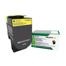 Toner Amarelo Lexmark 71B20Y0 - Compatível com alta capacidade para impressoras Lexmark | bluepixel.pt
