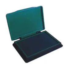 Almofada Carimbos Nº2 8,5x12cm Verde Marca 320 | Loja BluePixel
