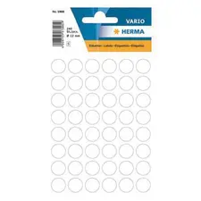 Etiquetas Redondas 13mm Branco Herma1860 240un - Etiquetas de Alta Qualidade para Organização