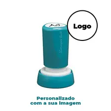 Carimbo Redondo 20mm Xstamper Quix Preto - Personalizado para Escritórios e Negócios | bluepixel.pt
