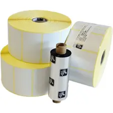 Etiquetas de Papel Mate Premium 76x51x25mm para Impressoras Zebra - 2000 unidades | bluepixel.pt