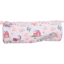Estojos Redondos Ambar Pets Friends Farm Rosa | Organização e Estilo para Pets na bluepixel.pt